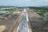Bên trong công trường dự án nâng cấp sân bay Cà Mau