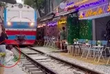 Cô gái bị tàu hất văng điện thoại ở 'phố cà phê đường tàu': Một trường hợp bị xử phạt