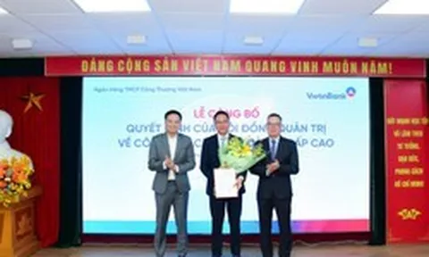 Ông Nguyễn Thanh Tùng giữ chức vụ Phó Tổng Giám đốc VietinBank