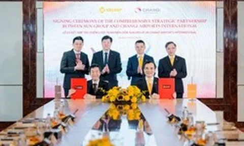 Sun Group và Changi Airports International mở rộng hợp tác chiến lược phát triển hệ thống sân bay tại Việt Nam